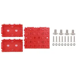 seeed Grove - Wrapper 1x2, rot, 4er Pack