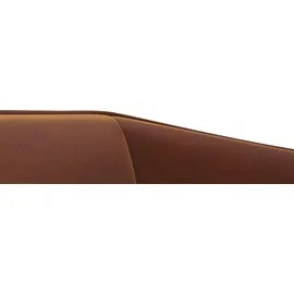 flexlux Eckcouch Polyester 2-Sitzer Braun