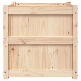 vidaXL Pflanzkübel 60 x 60 x 60 cm Kiefer