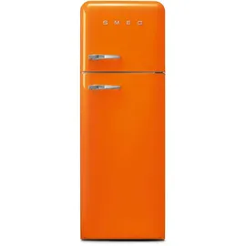 Smeg FAB30ROR5 Retro-Kühl-Gefrierkombination (222 l, 1720 mm hoch, Orange)