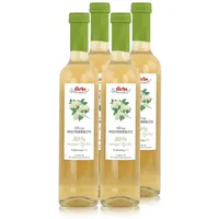 Darbo Holunderblüte Sirup 30% weniger Zucker 500ml - Cocktails (4er Pack)