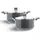 Buri Rom Topf-Set 2-tlg. Kochtopf + Deckel