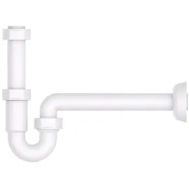 Kirchhoff KS Röhrensiphon, Weiß, 1 1/4" x 32 mm,