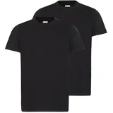 !Solid T-Shirt SDOdit", Herren, Gr. XXL, schwarz (schwarz, schwarz), Obermaterial: 50% Baumwolle CO. 50% Polyester PES., Shirts T-Shirt