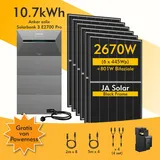 Anker SOLIX Solarbank 3 E2700 Pro, 6-8 Solarmodule, mit MC4 Kabel