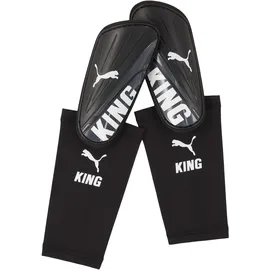 Puma King Sleeve Schienbeinschoner Schwarz/Weiß XS