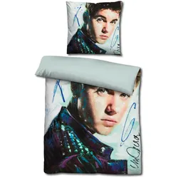 Castell Mikrofaser Wendebettwäsche Justin Bieber von Sid Maurer 155 x 220 + 80 x 80 cm