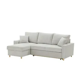 Sofa.de Ecksofa Ryndi ¦ grau ¦ Maße (cm): B: 235 H: 91 T: 153.0