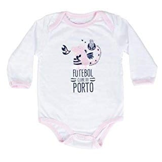 FC PORTO Body Menina Dragão, Baby, Mädchen, Branco und Rosa, 3/6