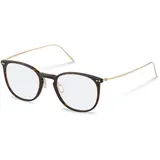 Rodenstock R7136 Pantos Brille - Dark Havana, Gold - 140/52 mm