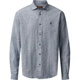MCS Leinenhemd Blau L