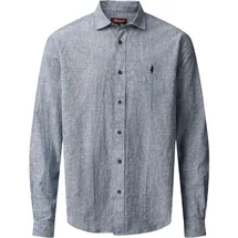 MCS Leinenhemd Blau L