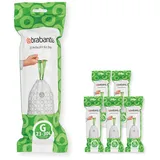 Brabantia Müllbeutel Code G - 23-30 Liter 120 Stück)