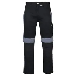 Bundhose "BESTWORK NEW" - 102 - schwarz/grau