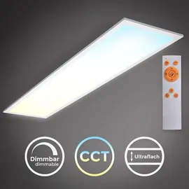 B.K.Licht LED Panel 100x25 cm 2 eckig weiß