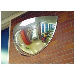 Panoramaspiegel PS 180-6, aus Acrylglas, 180°, zur Wandmontage