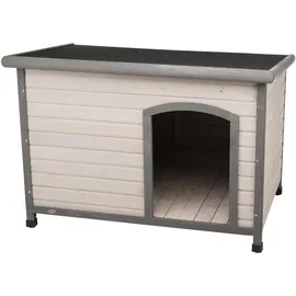 Trixie Hundehütte Classic 104 x 72 x 68 cm Holz/Kunststoff Grau