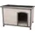 Trixie Hundehütte Classic 104 x 72 x 68 cm Holz/Kunststoff Grau