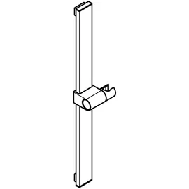 Grohe Brausestange Rainshower Aqua 101673 600mm supersteel, 101673DC00 101673DC00