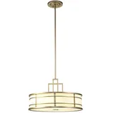 Elstead Lighting Fusion 3-flg. 60 cm rund gold