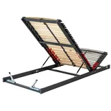 HUKLA Comfortbetten Lattenrost, verstellbar LR 400 Holz 140 x 200 cm