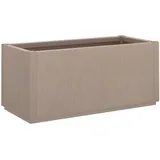 vidaXL Pflanzkübel 80 x 36 x 35 cm Hellbraun