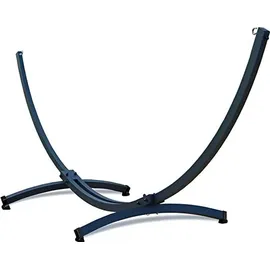 Potenza Tytan Gestell Outdoor Hängemattengestell XXL 370cm, 350kg I Gestell für Hängematten, Rahmen aus Stahl wetterfest (Basic Graphit)