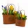 UNUS Handtaschen 26 x 13 cm Braun