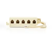 Nedis Telefon-Verlängerungskabel - RJ11 Stecker - 5x RJ11 (4/6)