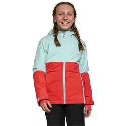 Schöffel Winterjacke Skijacke Hochblassen (wasserdicht, winddicht) hellblau/rot Kinder