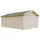 TIMBELA Garage Premium M992B 378 cm x 648 cm x 269 cm Natur