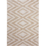 benuta PLUS In- & Outdoor-Teppich Cleo Cream/Beige 160x230 cm - Outdoor-Teppich für Balkon & Garten