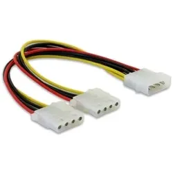 Delock Netz-Splitter - interne Stromversorgung, 4-polig (M)
