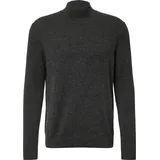 s.Oliver Strickpullover aus Wollmix mit Stehkragen - grau - 3XL