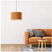 Lightbox 1-flg. Ø 35 cm retro orange/gelb
