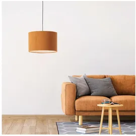 Lightbox 1-flg. Ø 35 cm retro orange/gelb