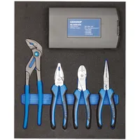 Gedore TS CT2-142 Zangen-Sortiment in 2/4 Check-Tool-Modul