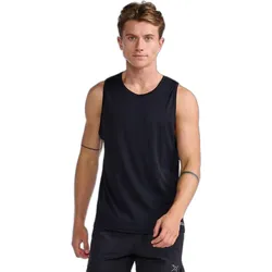 T-Shirt 2XU SCHWARZ|silber|silber M