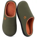 RockDove Herren Original Zweifarbige Hausschuhe mit Rückstellschaum, 48 EU, Zweifarbig - 48 EU