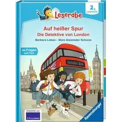 Leserabe - 2. Lesestufe: Auf heißer Spur - Die Detektive von London