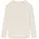 Langarmshirt Meliert Creme 42