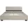 [en.casa] Polsterbett Nofrenna mit 4 Schubladen 160x200 cm Leinen Beige