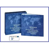 LINDNER-1116-BASIC-KARAT-Münzalbum-Ringbinder-+-Kassette-leer-ohne-Münzhüllen