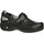 Oxypas SALMA Damen, Sicherheitsclog Leder Schwarz, 37 EU