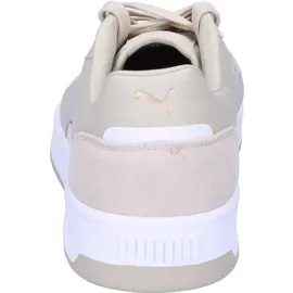 Puma Court Classic Street Suede Sneaker 03 white/desert dust/gold 43