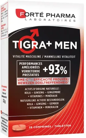 Forté Pharma Energie Tigra+ Men 28 Tabletten