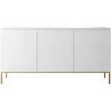 Selsey Sideboard 150 x 77 cm Weiß