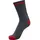 hummel Elite Indoor Socken kurz Ebony/Flame Scarlet 27-30