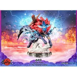 First 4 Figures First4Figures Okami Oki Wolf Form 22CM, Schwarz