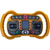 FM-SOLAR Ferngesteuerter Motor-Rasenmäher CW-500 Plus Orange Böschungsmäher mit Schneepflug